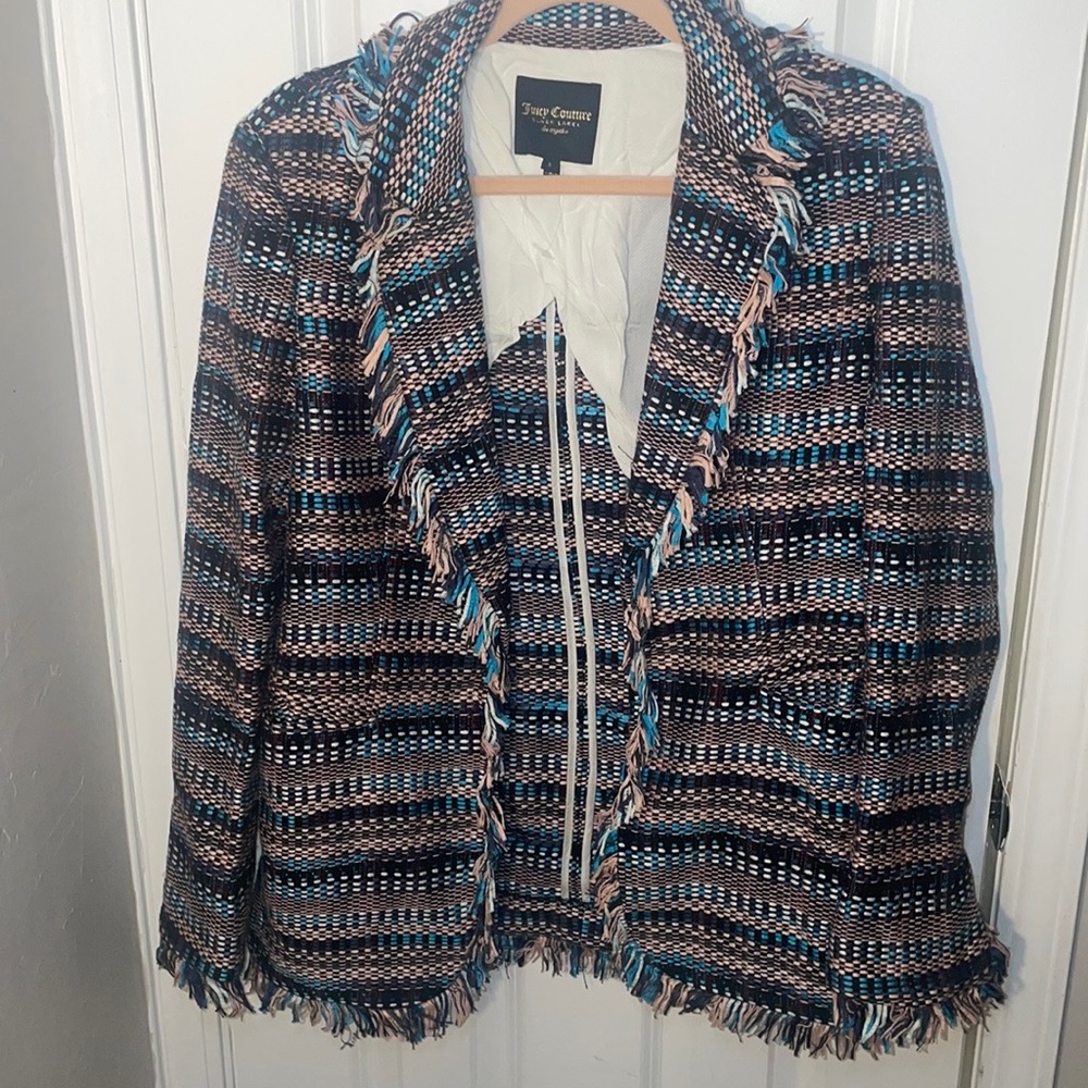 Juicy Couture Black Label Tweed Blazer